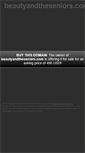 Mobile Screenshot of beautyandtheseniors.com